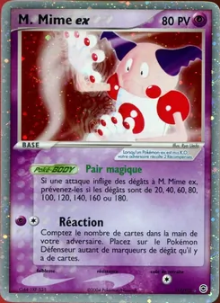 M. Mime ex, EX Rouge Feu & Vert Feuille 111