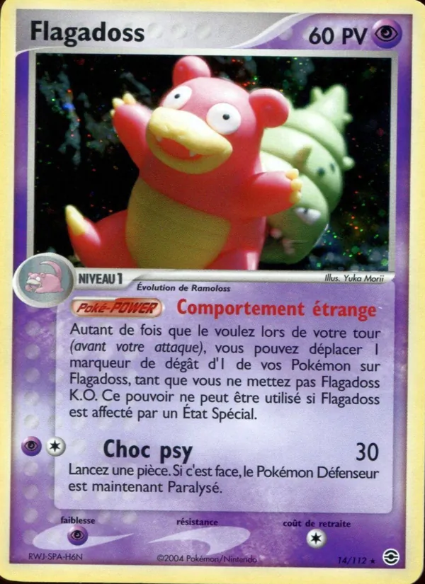 Flagadoss, EX Rouge Feu & Vert Feuille 14
