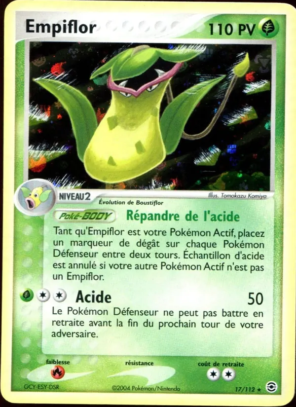 Empiflor, EX Rouge Feu & Vert Feuille 17