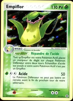 Empiflor, EX Rouge Feu & Vert Feuille 17