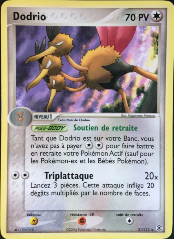 Dodrio, EX Rouge Feu & Vert Feuille 21