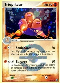 Triopikeur, EX Rouge Feu & Vert Feuille 22