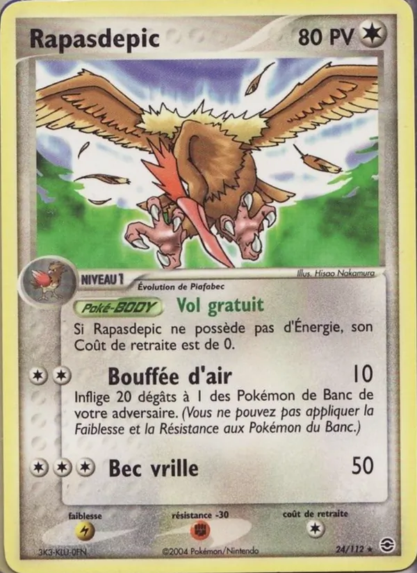 Rapasdepic, EX Rouge Feu & Vert Feuille 24