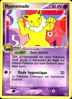 Hypnomade, EX Rouge Feu & Vert Feuille 25
