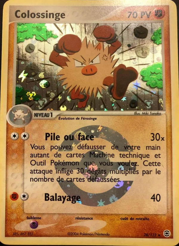 Colossinge, EX Rouge Feu & Vert Feuille 28