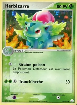 Herbizarre, EX Rouge Feu & Vert Feuille 35