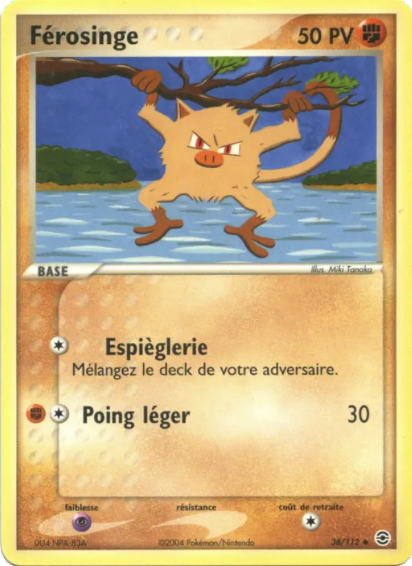 Férosinge, EX Rouge Feu & Vert Feuille 38