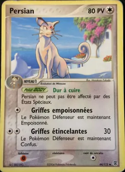 Persian, EX Rouge Feu & Vert Feuille 44