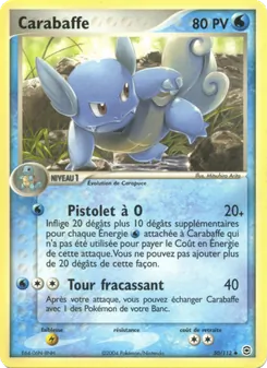 Carabaffe, EX Rouge Feu & Vert Feuille 50