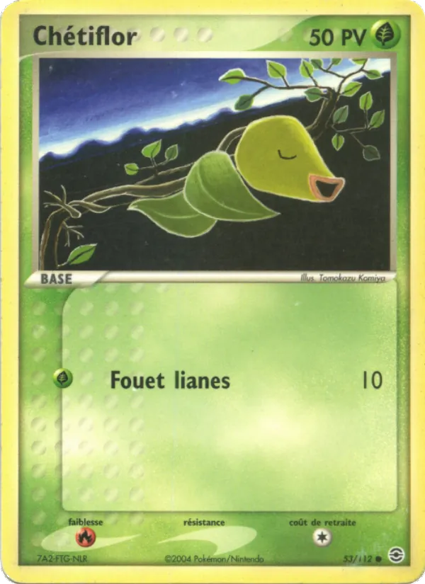 Chétiflor, EX Rouge Feu & Vert Feuille 53