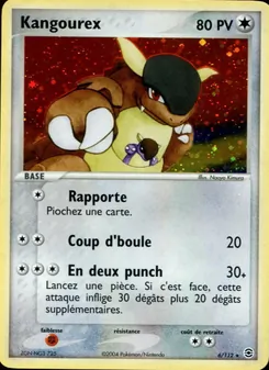 Kangourex, EX Rouge Feu & Vert Feuille 6