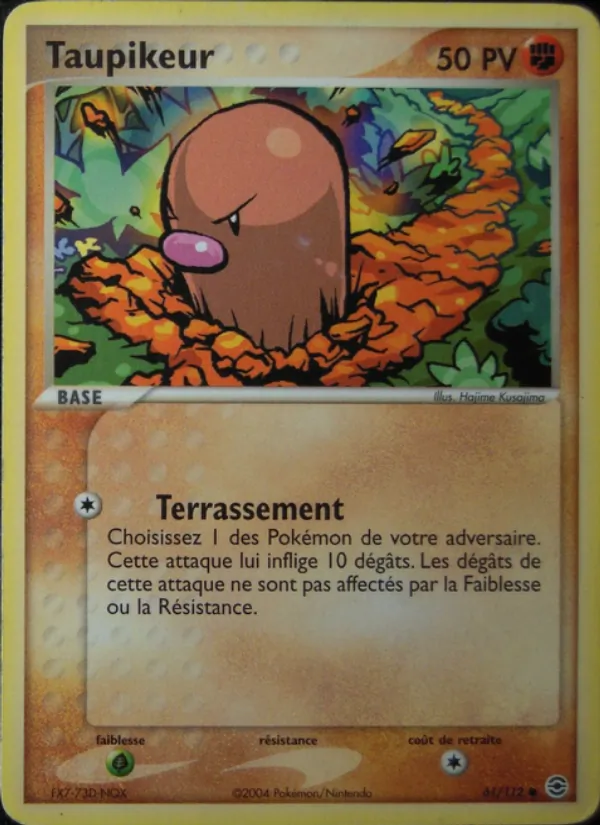 Taupikeur, EX Rouge Feu & Vert Feuille 61