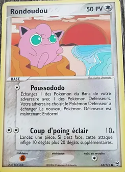 Rondoudou, EX Rouge Feu & Vert Feuille 65