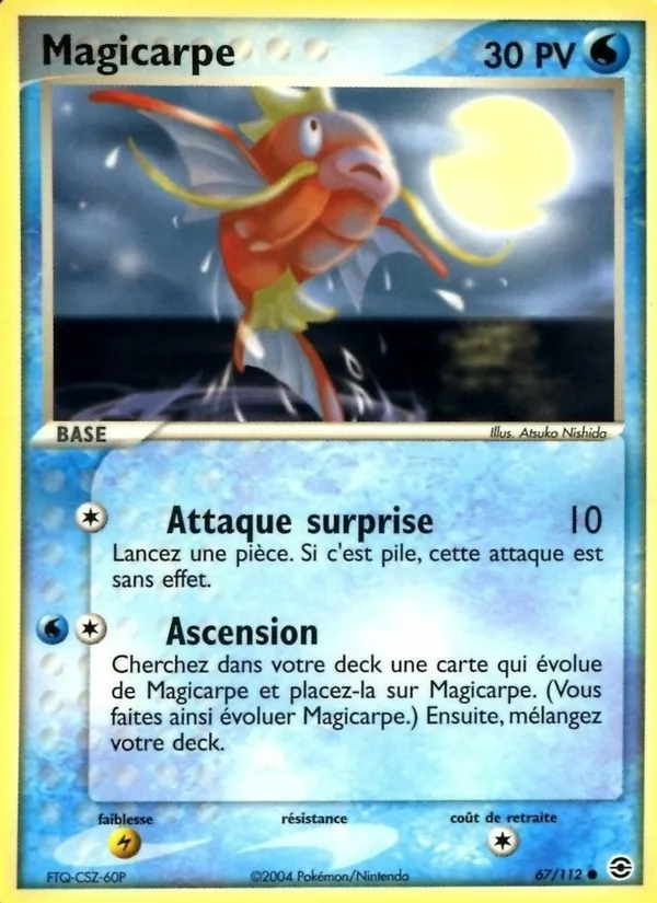 Magicarpe, EX Rouge Feu & Vert Feuille 67