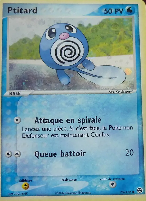 Ptitard, EX Rouge Feu & Vert Feuille 75