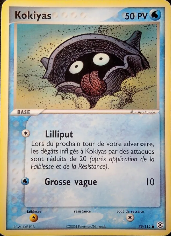 Kokiyas, EX Rouge Feu & Vert Feuille 79