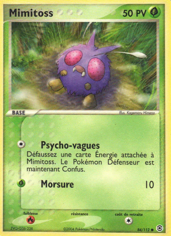 Mimitoss, EX Rouge Feu & Vert Feuille 84