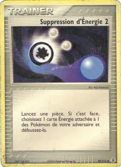 Suppression d'Énergie 2, EX Rouge Feu & Vert Feuille 89