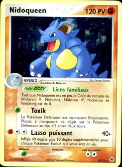 Nidoqueen, EX Rouge Feu & Vert Feuille 9
