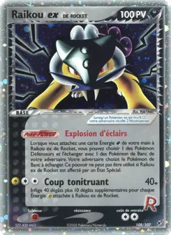 Raikou ex de Rocket, EX Deoxys 108