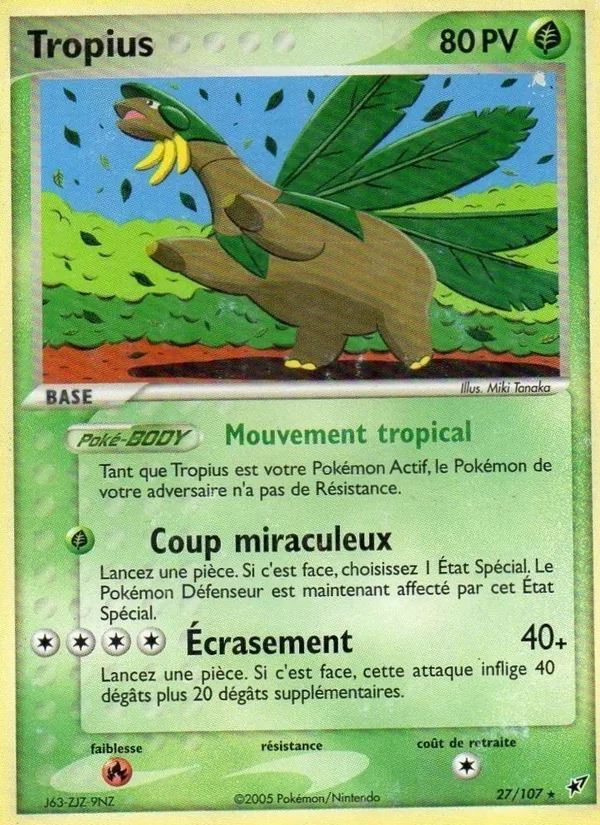 Tropius, EX Deoxys 27