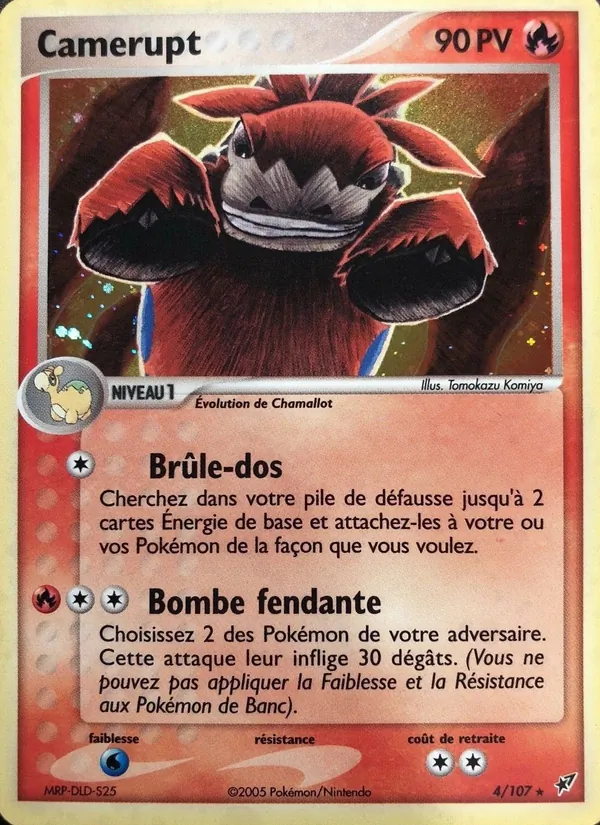 Camerupt, EX Deoxys 4