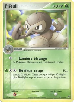 Pifeuil, EX Deoxys 43