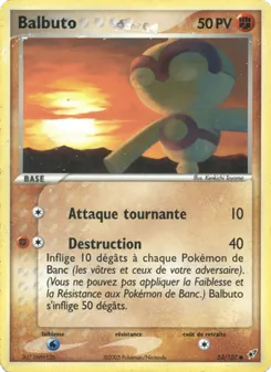 Balbuto, EX Deoxys 53
