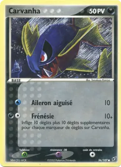 Carvanha, EX Deoxys 56
