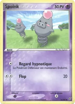 Spoink, EX Deoxys 76