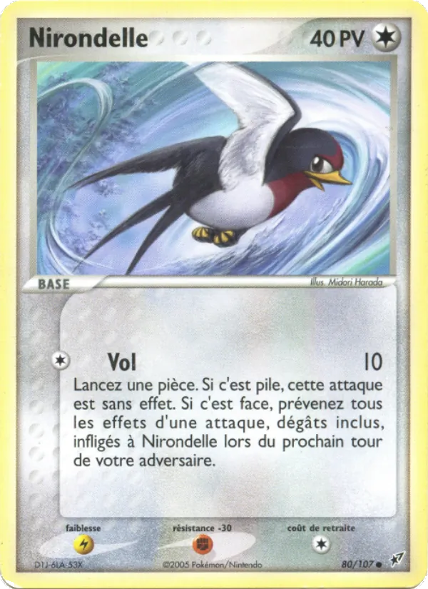 Nirondelle, EX Deoxys 80