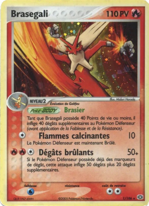 Brasegali, EX Émeraude 1