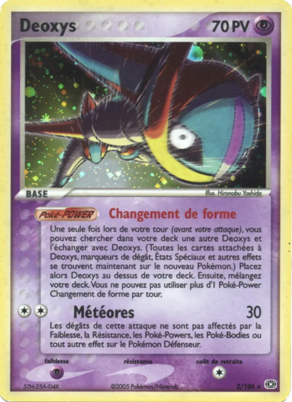Deoxys, EX Émeraude 2