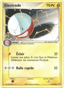 Electrode, EX Émeraude 27