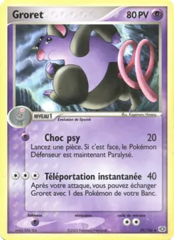 Groret, EX Émeraude 29