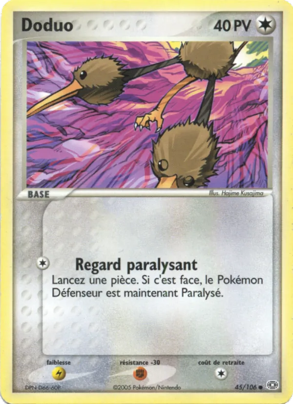 Doduo, EX Émeraude 45
