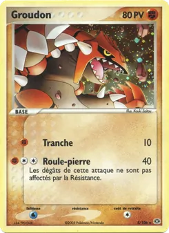Groudon, EX Émeraude 5