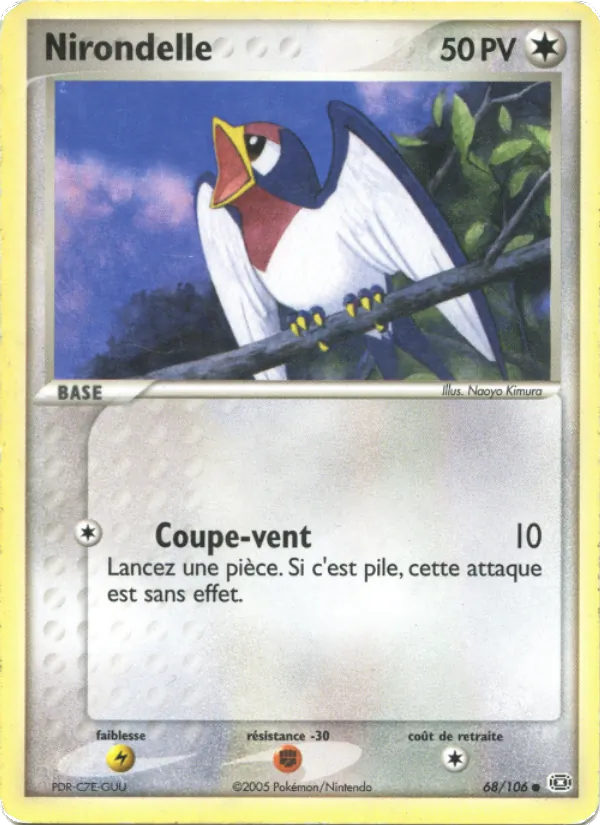 Nirondelle, EX Émeraude 68