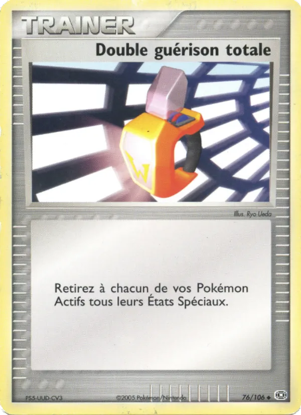 Double guérison totale, EX Émeraude 76