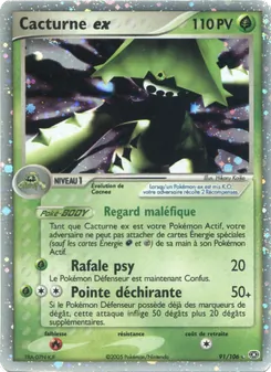 Cacturne ex, EX Émeraude 91