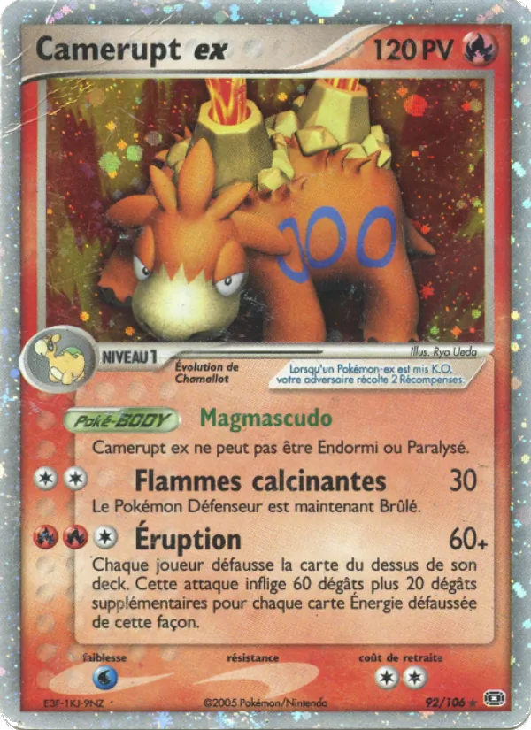 Camerupt ex, EX Émeraude 92