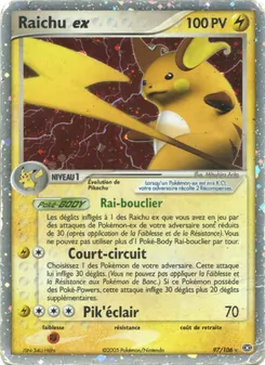 Raichu ex, EX Émeraude 97