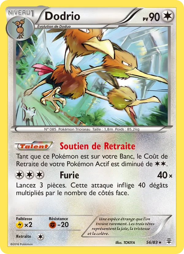 Dodrio, Générations 56