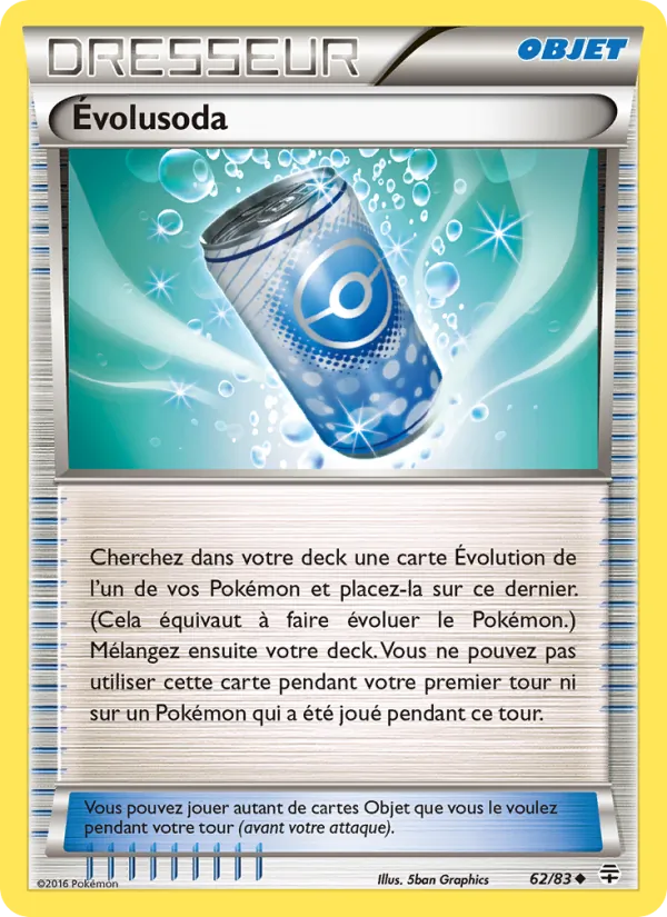 Évolusoda, Générations 62