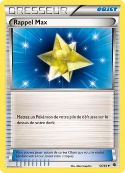 Rappel Max, Générations 65