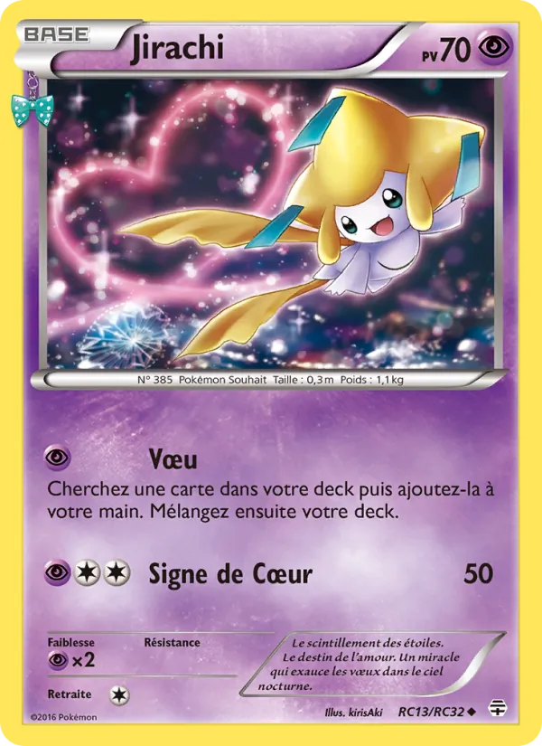 Jirachi, Générations RC13