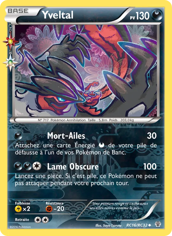 Yveltal, Générations RC16