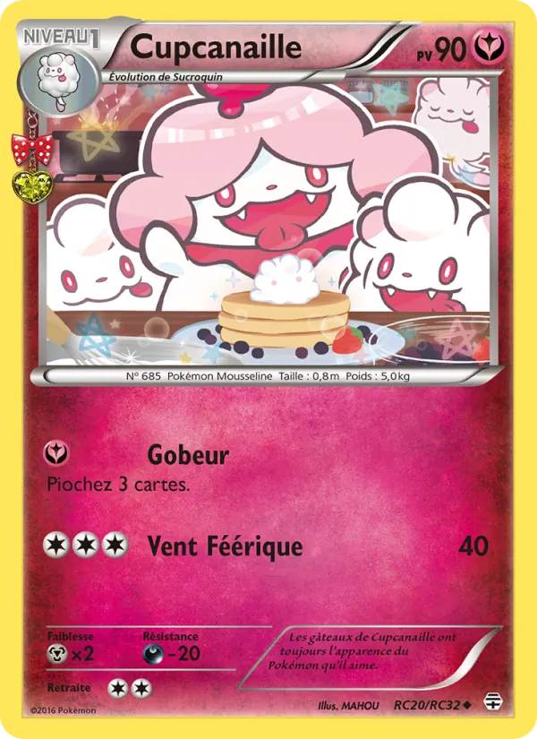 Cupcanaille, Générations RC20