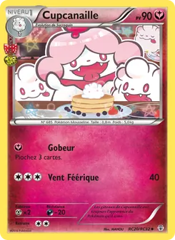 Cupcanaille, Générations RC20