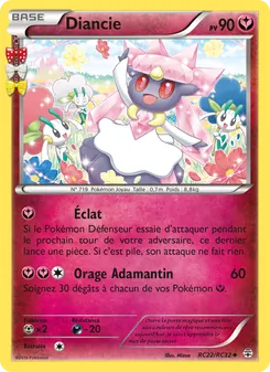 Diancie, Générations RC22
